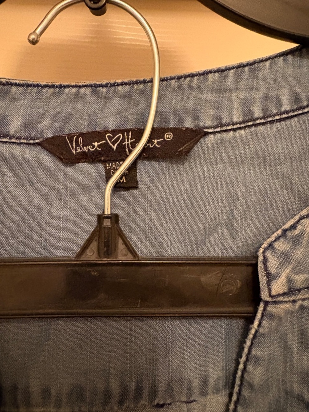 Denim Top - Picture 2 of 2